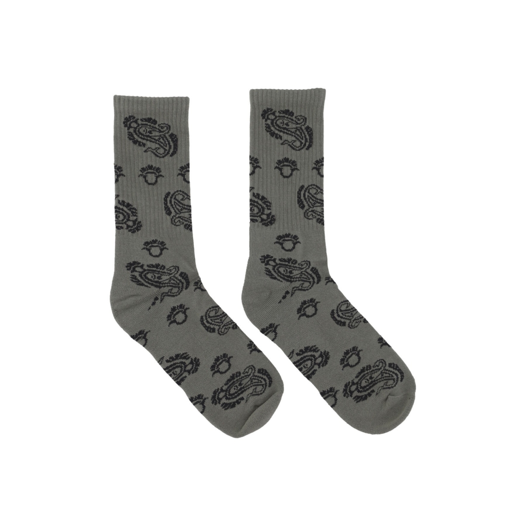 calza media uomo paisley socks PAISLEY BIG JACQUARD/PLANT