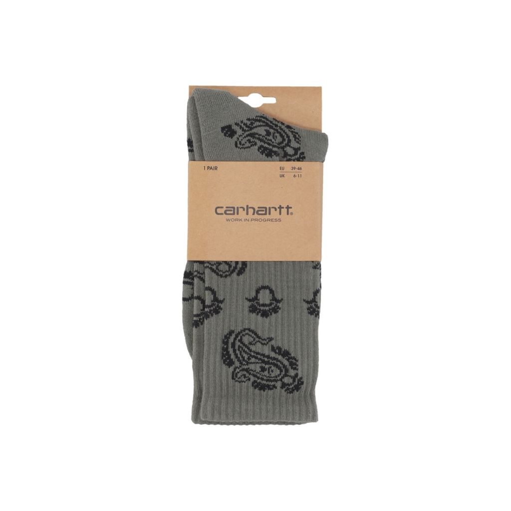 calza media uomo paisley socks PAISLEY BIG JACQUARD/PLANT