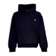 felpa cappuccio uomo heart patch hooded DARK NAVY