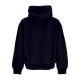 felpa cappuccio uomo heart patch hooded DARK NAVY