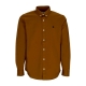 camicia manica lunga uomo l/s madison shirt DEEP H BROWN/BLACK