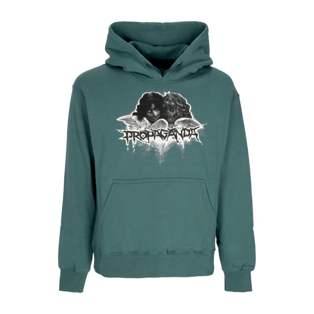 felpa cappuccio uomo innocent hoodie FOREST GREEN