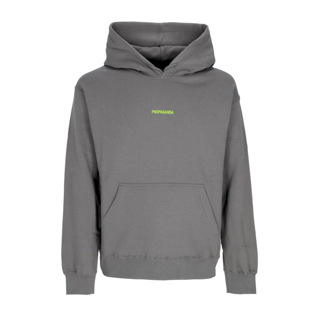 felpa cappuccio uomo ribs oxide hoodie GREY