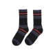 calza media uomo oregon socks STARCO STRIPE/BLACK