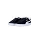 scarpa bassa bambino suede xl ps BLACK/WHITE