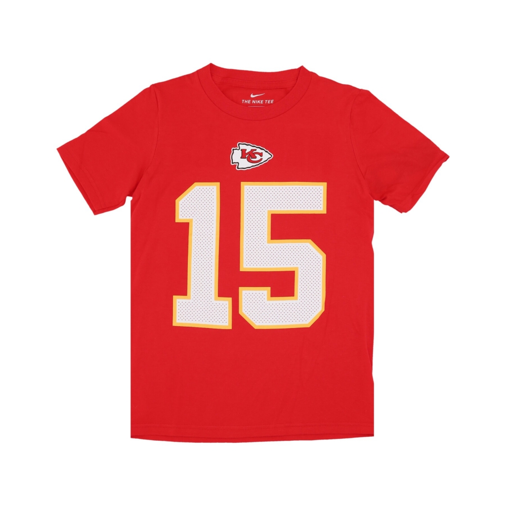 maglietta ragazzo nfl cotton tee no 15 mahomes kanchi ORIGINAL TEAM COLORS