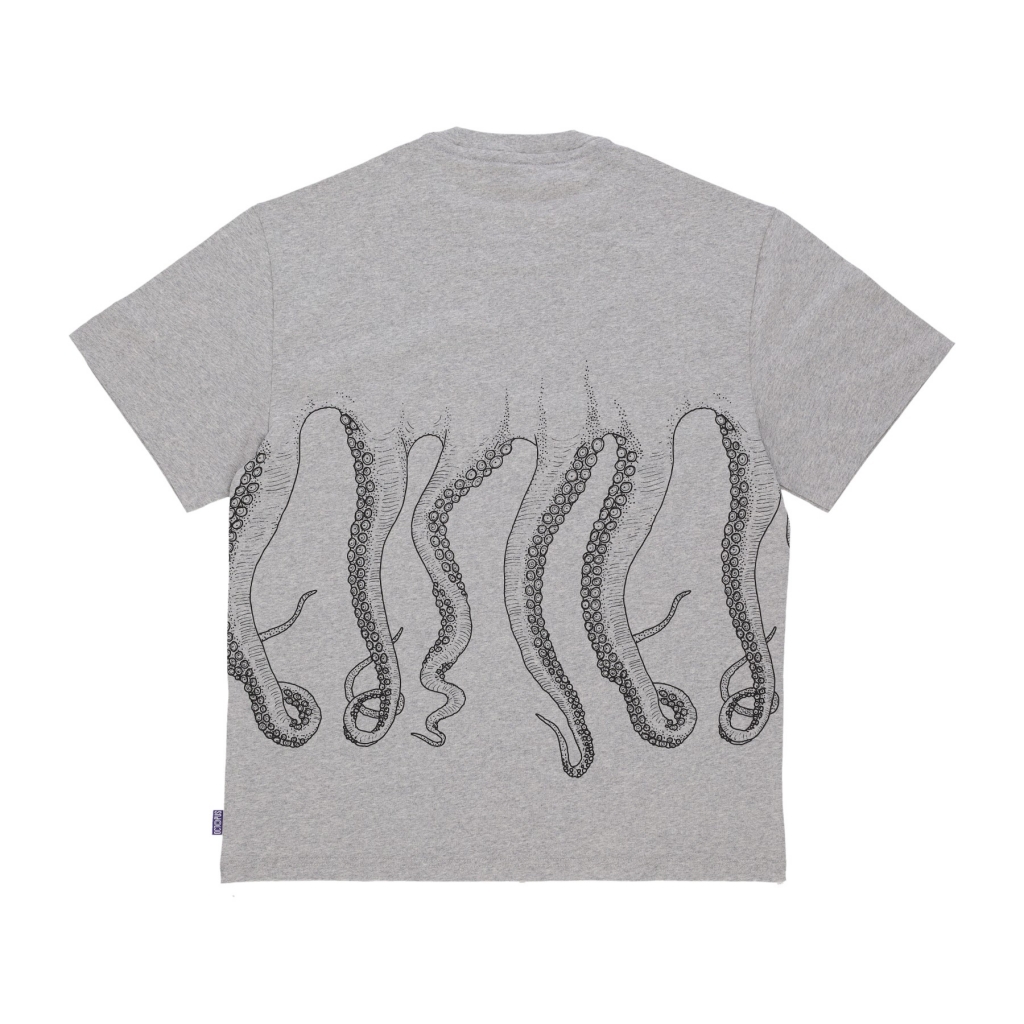 maglietta uomo outline logo tee LIGHT GREY