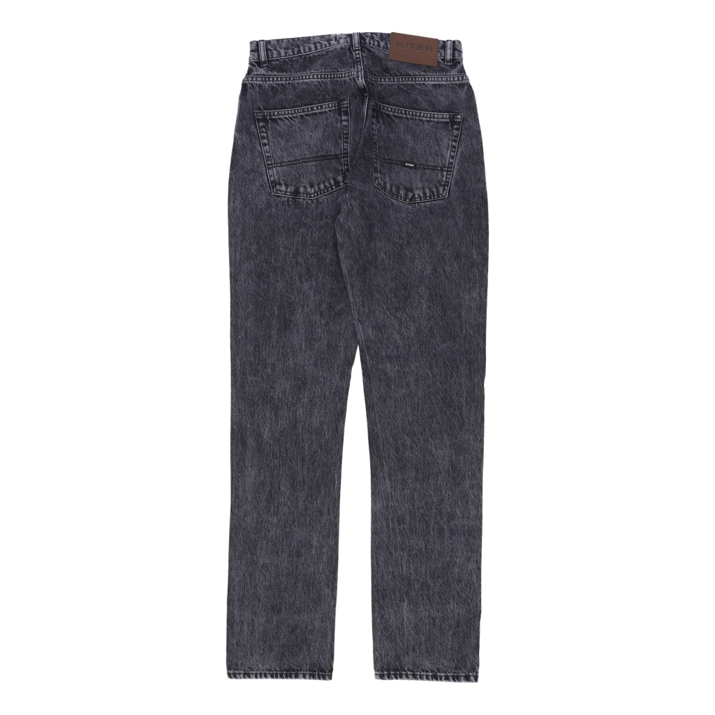 jeans uomo regular denim DARK GREY