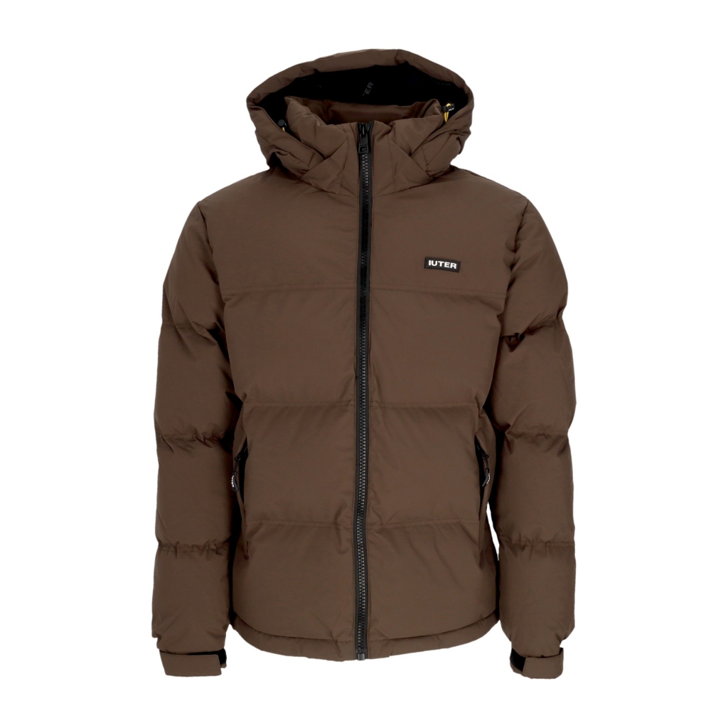 piumino uomo puff jacket BROWN