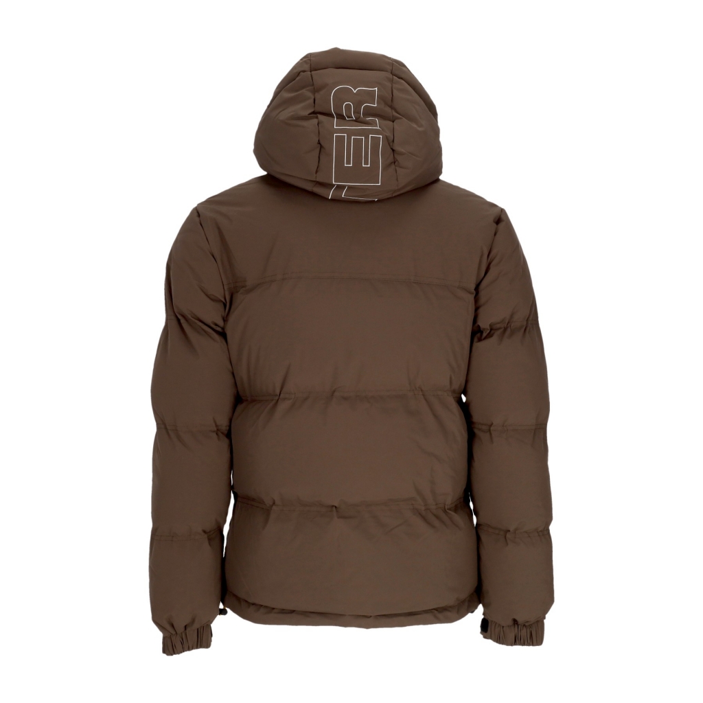 piumino uomo puff jacket BROWN