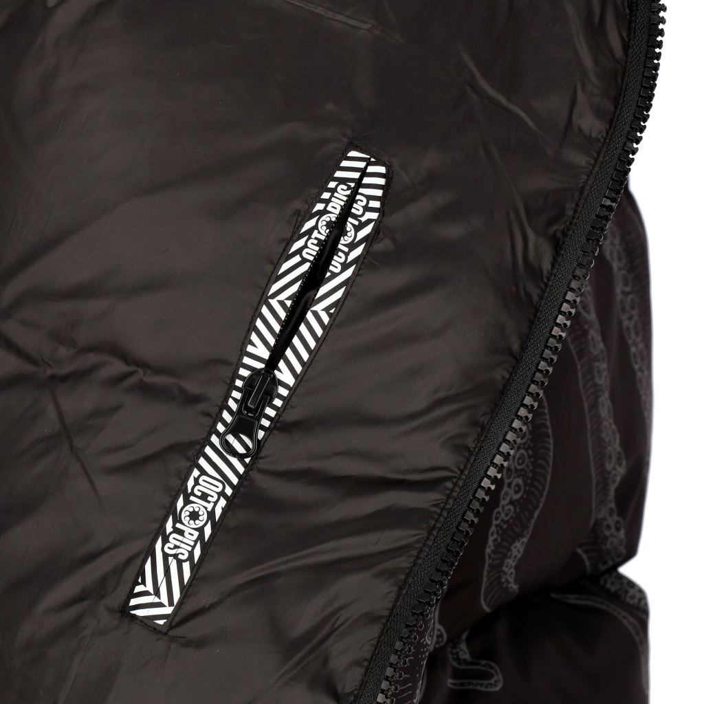 piumino uomo outline puffer jacket BLACK