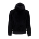 felpa cappuccio uomo dirty hands fleece hoodie BLACK