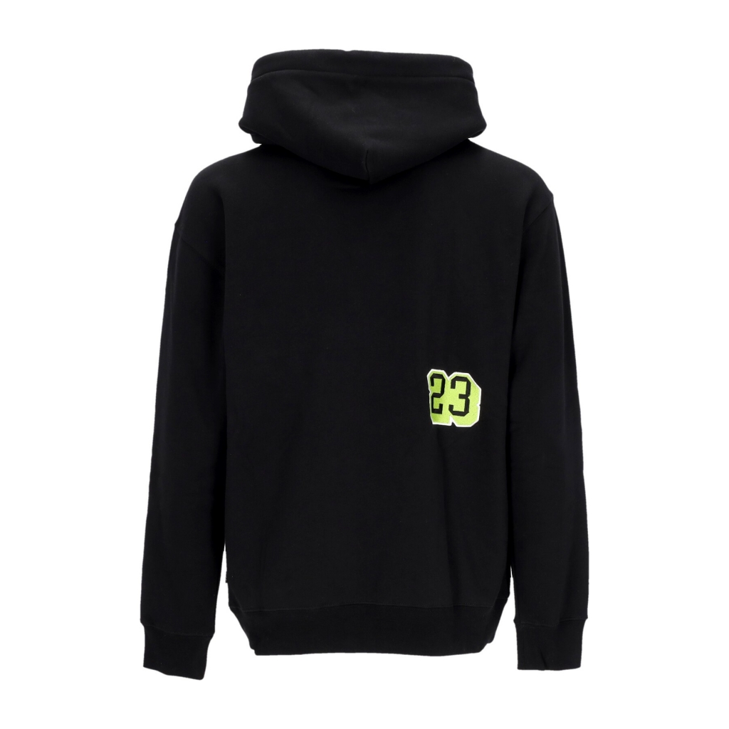 felpa cappuccio uomo thicc hoodie BLACK