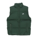 piumino smanicato uomo club puffer vest FIR/WHITE