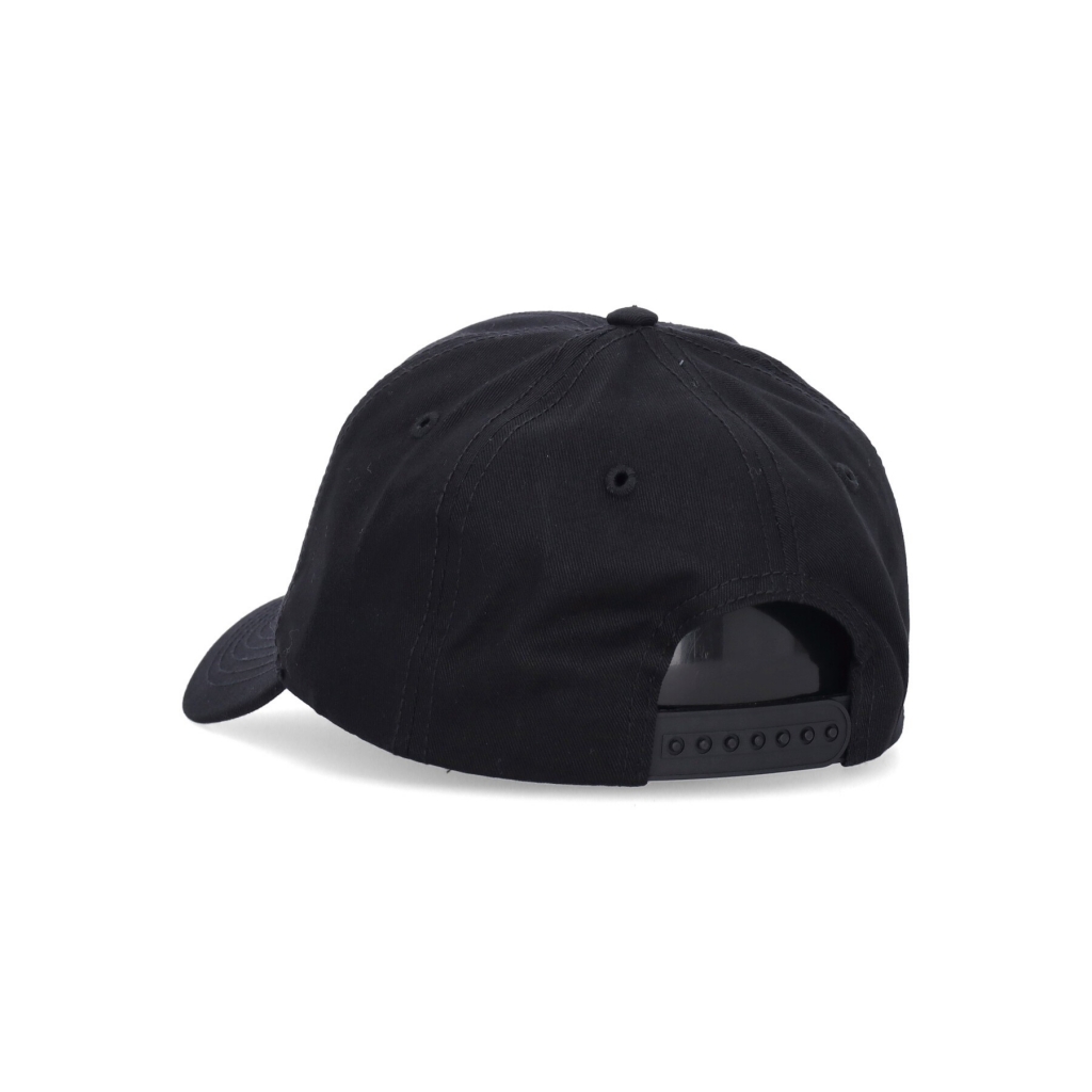 cappellino visiera curva uomo logo label unstructured cap PITCH BLACK