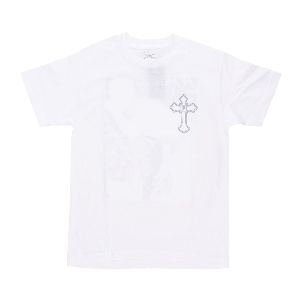 maglietta uomo encore tee x tupac WHITE