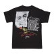 maglietta uomo lyrics ii tee x tupac BLACK