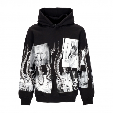 felpa cappuccio uomo bunnies nights hoodie x playboy BLACK