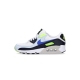 scarpa bassa donna wmns air max 90 SUMMIT WHITE/RACER BLUE/VOLT/BLUE TINT