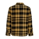 camicia imbottita uomo plaid jacket YELLOW CHECK