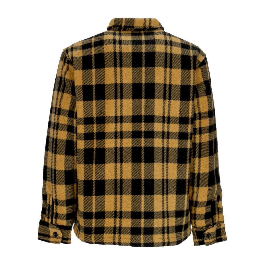 camicia imbottita uomo plaid jacket YELLOW CHECK