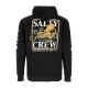 felpa cappuccio uomo ink slinger fleece BLACK