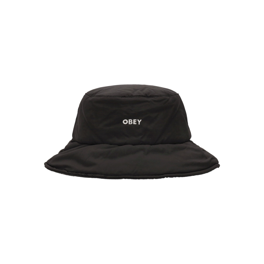 cappello da pescatore uomo insulated bucket hat BLACK