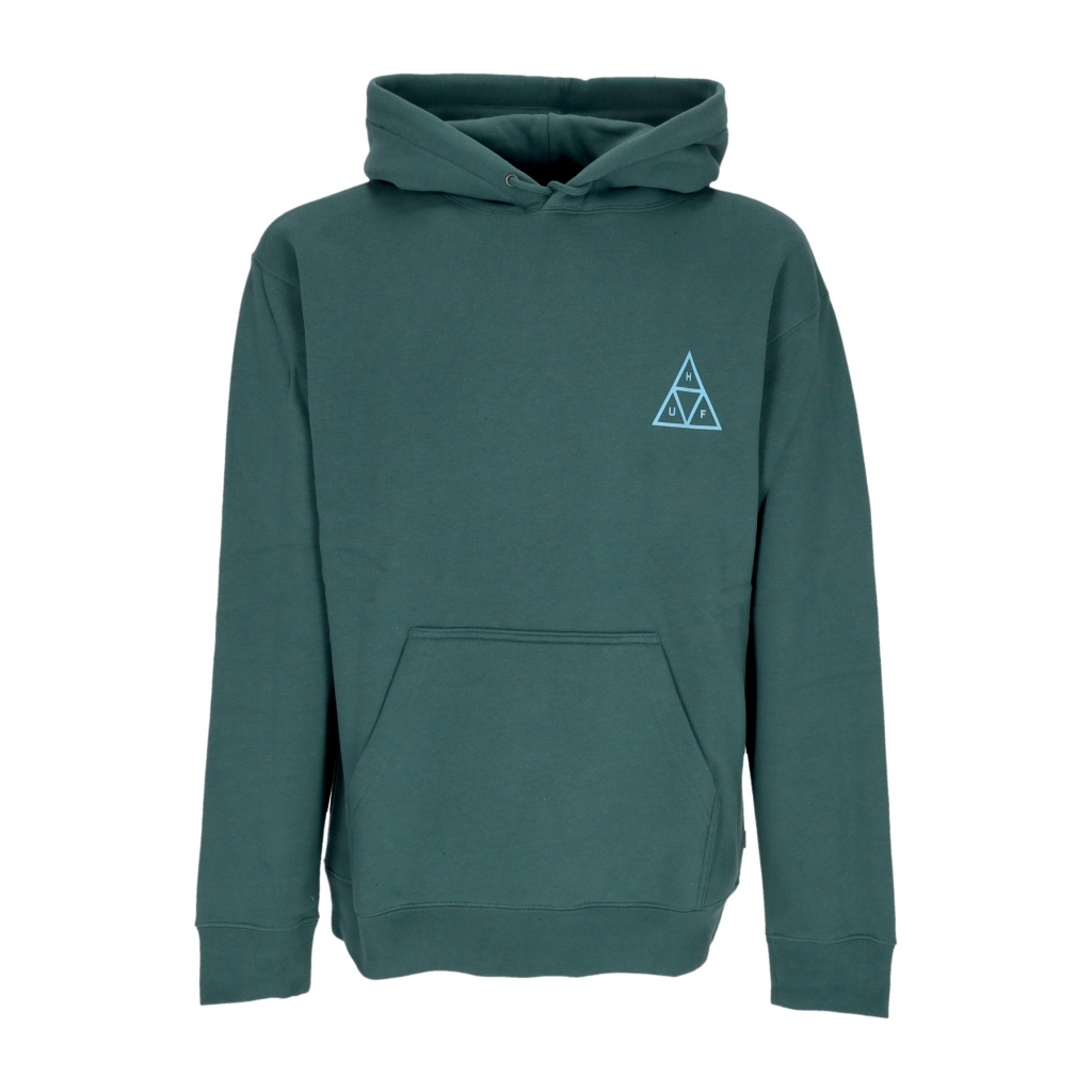 felpa cappuccio uomo set triple triangle po hoodie PINE