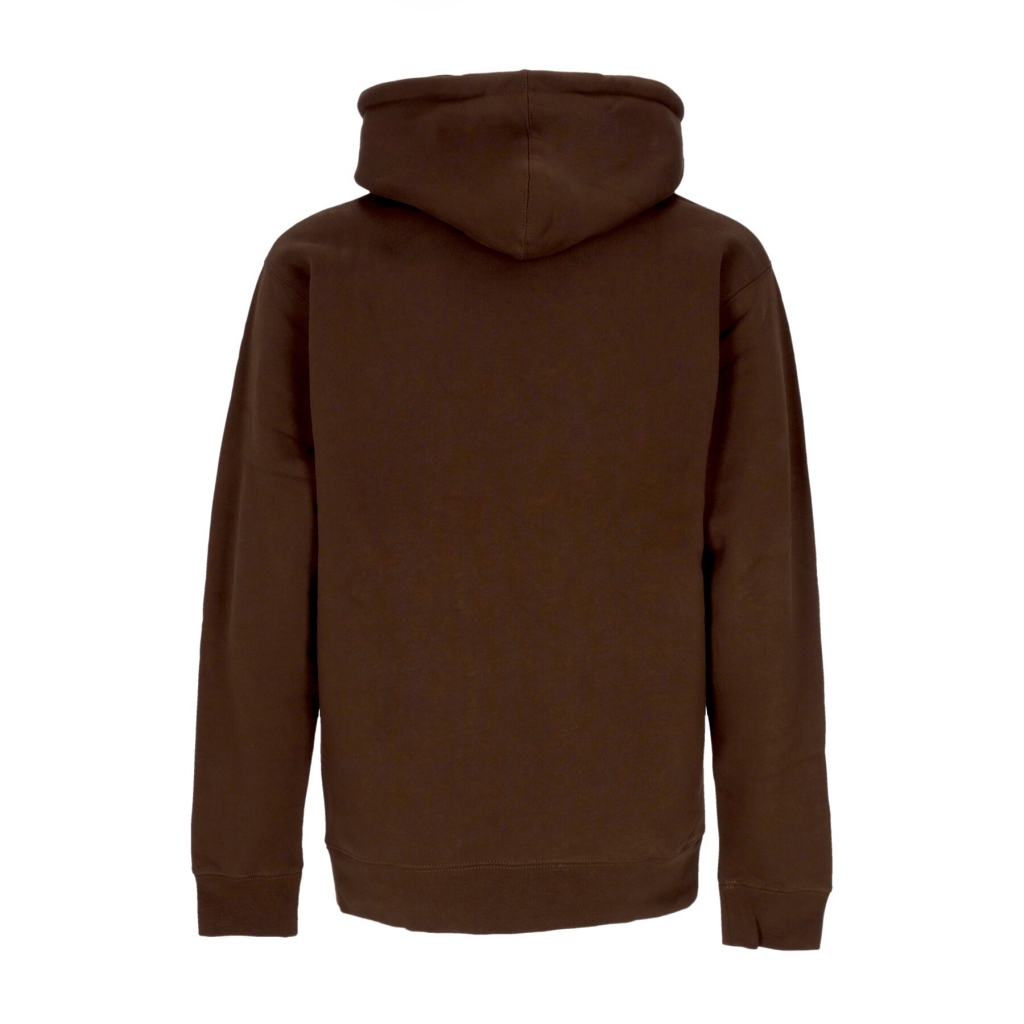 felpa cappuccio donna drifting on a daydream basic hooded fleece BROWN