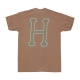 maglietta uomo set h tee CAMEL