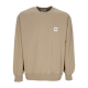 felpa girocollo uomo label logo crewneck LEMON PEPPER