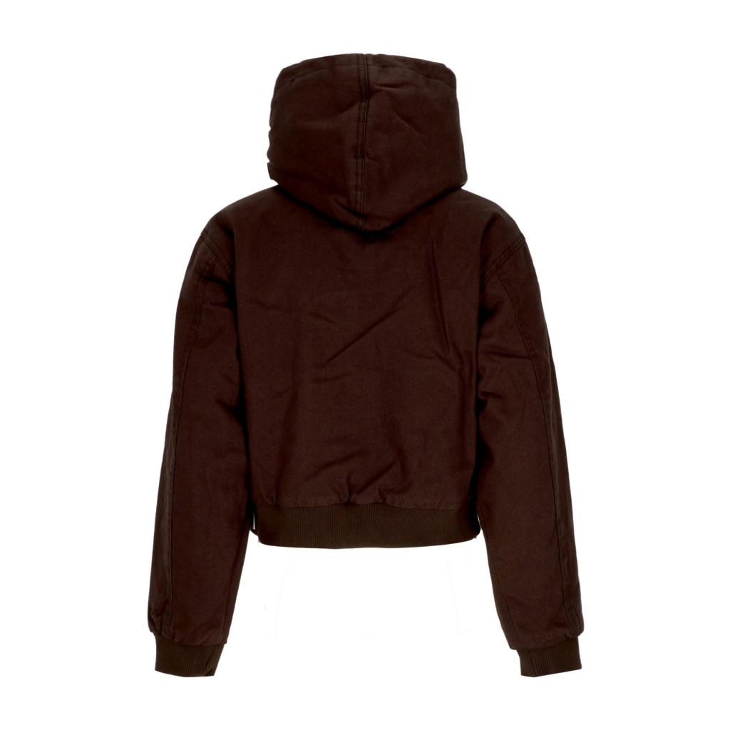 giubbotto corto donna salina bomber JAVA BROWN