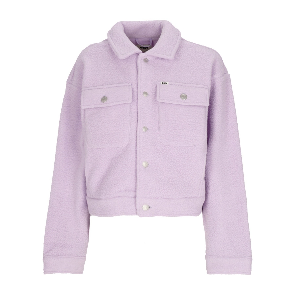 giubbotto pile donna melanie jacket PURPLE ROSE