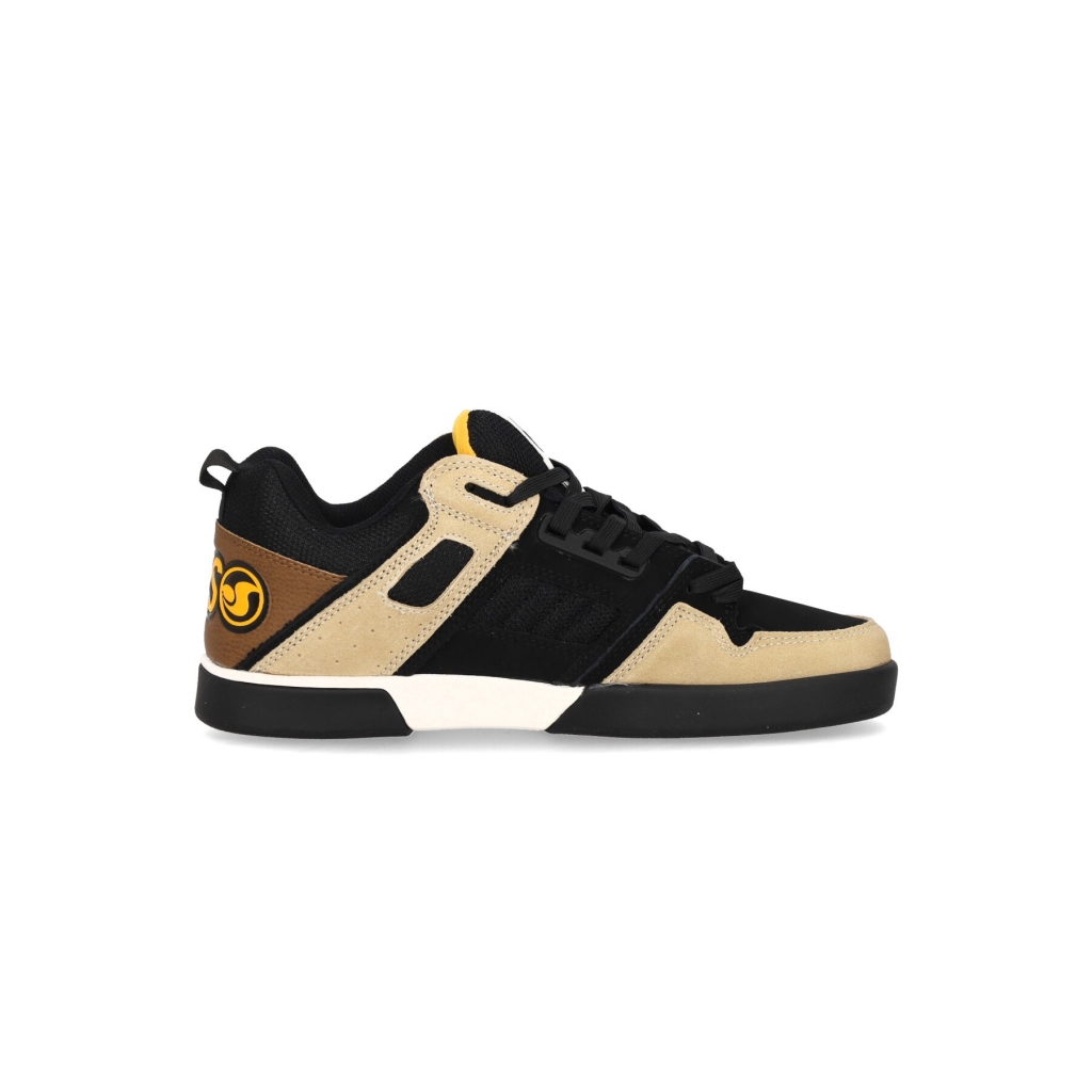 scarpe skate uomo comanche 20+ BLACK/TAN/YELLOW/SUEDE