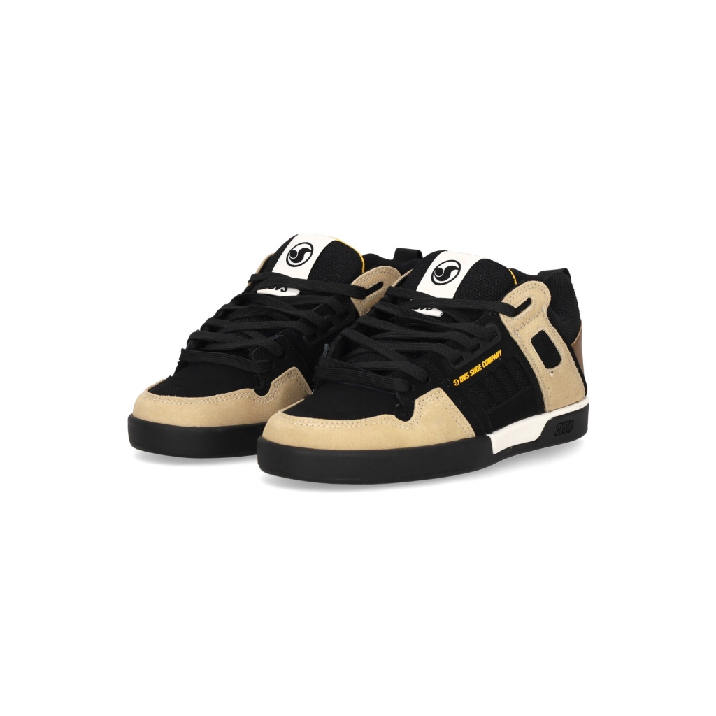 scarpe skate uomo comanche 20+ BLACK/TAN/YELLOW/SUEDE