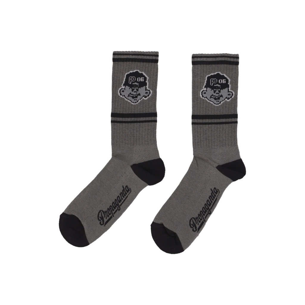 calza media uomo baseball socks GREY