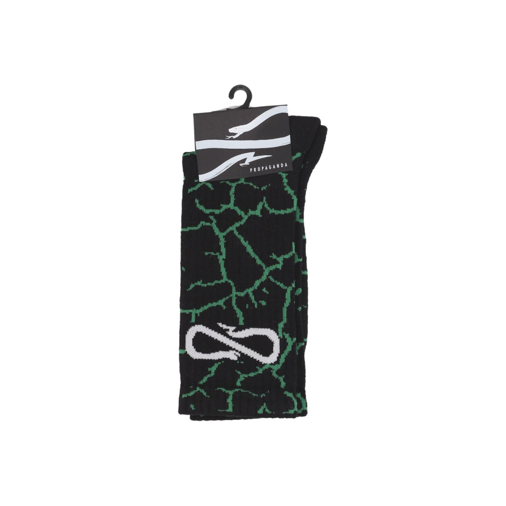 calza media uomo crack socks GREEN