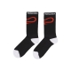 calza media uomo logo spin socks BLACK