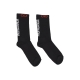 calza media uomo logo vertical socks BLACK