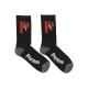 calza media uomo crime socks BLACK