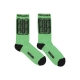 calza media uomo ribs socks GREEN