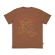 maglietta uomo entei tee x pokemon BROWN