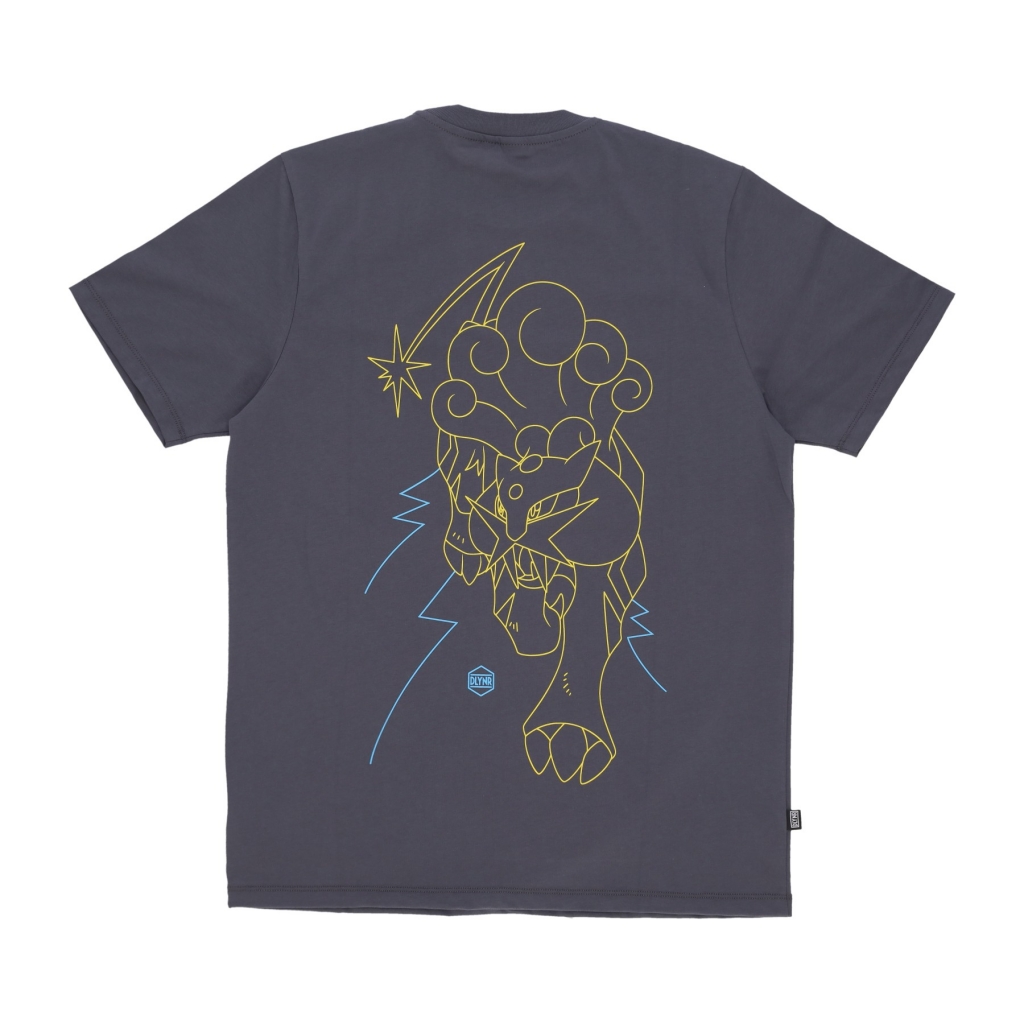 maglietta uomo raikou tee x pokemon CHARCOAL