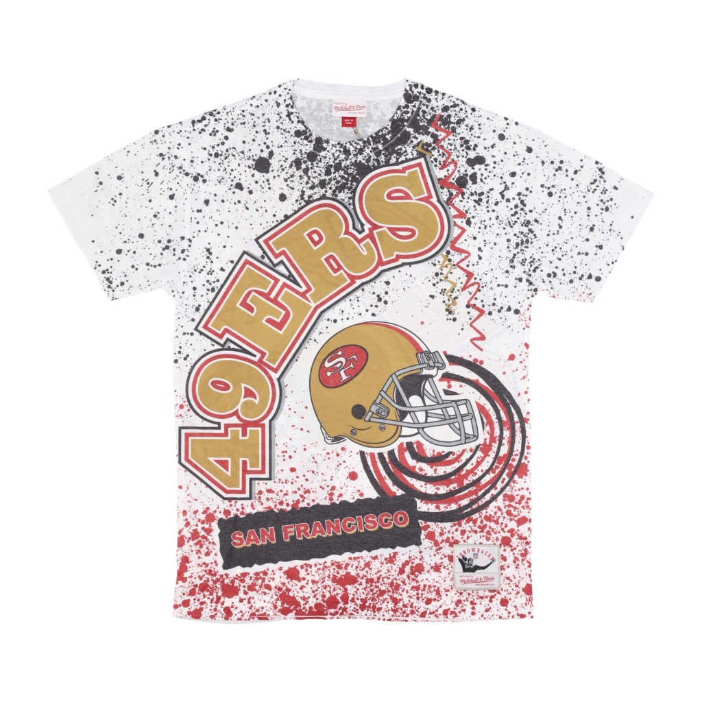 maglietta uomo nfl team burst sublimated tee saf49e WHITE/ORIGINAL TEAM COLORS