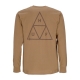 maglietta manica lunga uomo set triple triangle l/s tee CAMEL