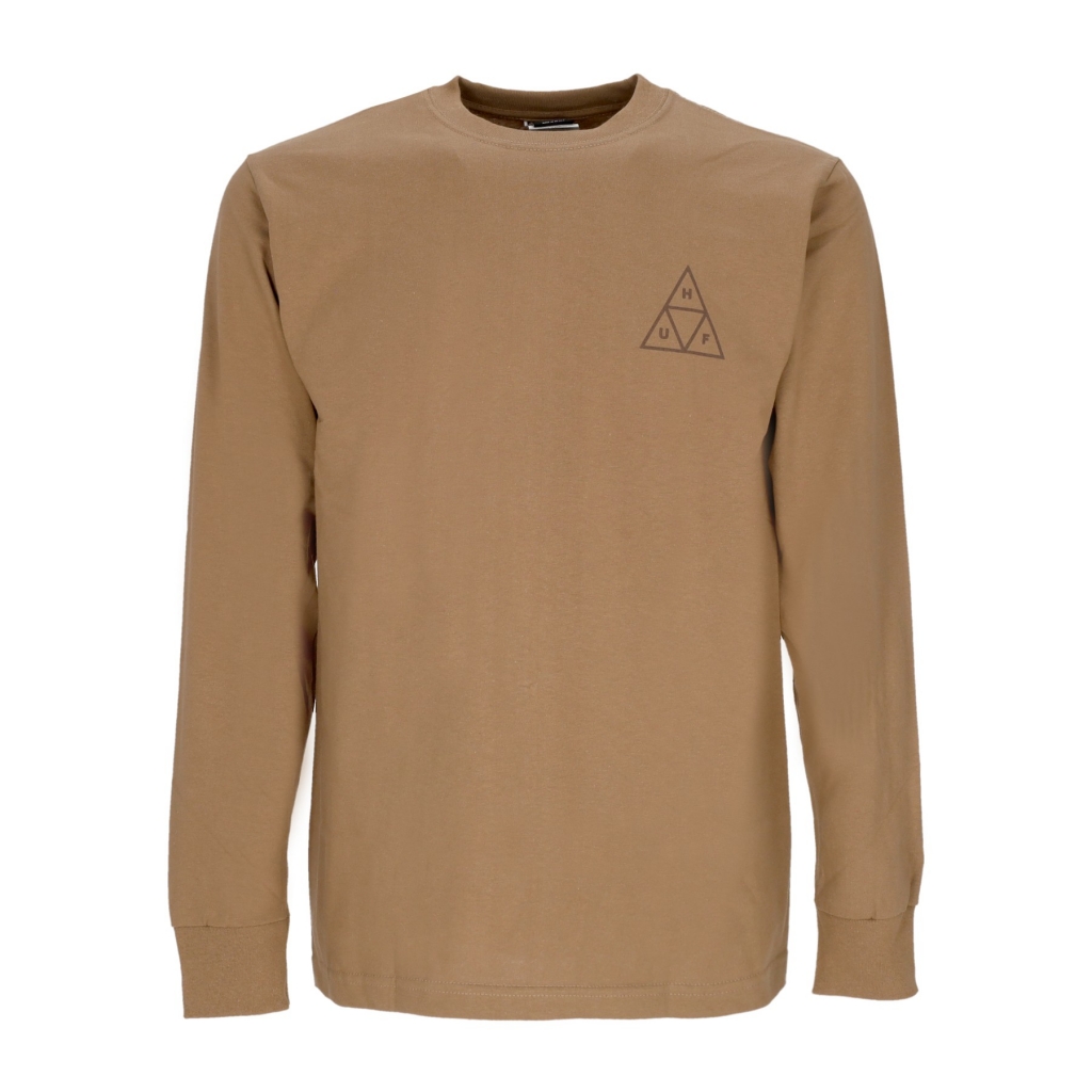 maglietta manica lunga uomo set triple triangle l/s tee CAMEL