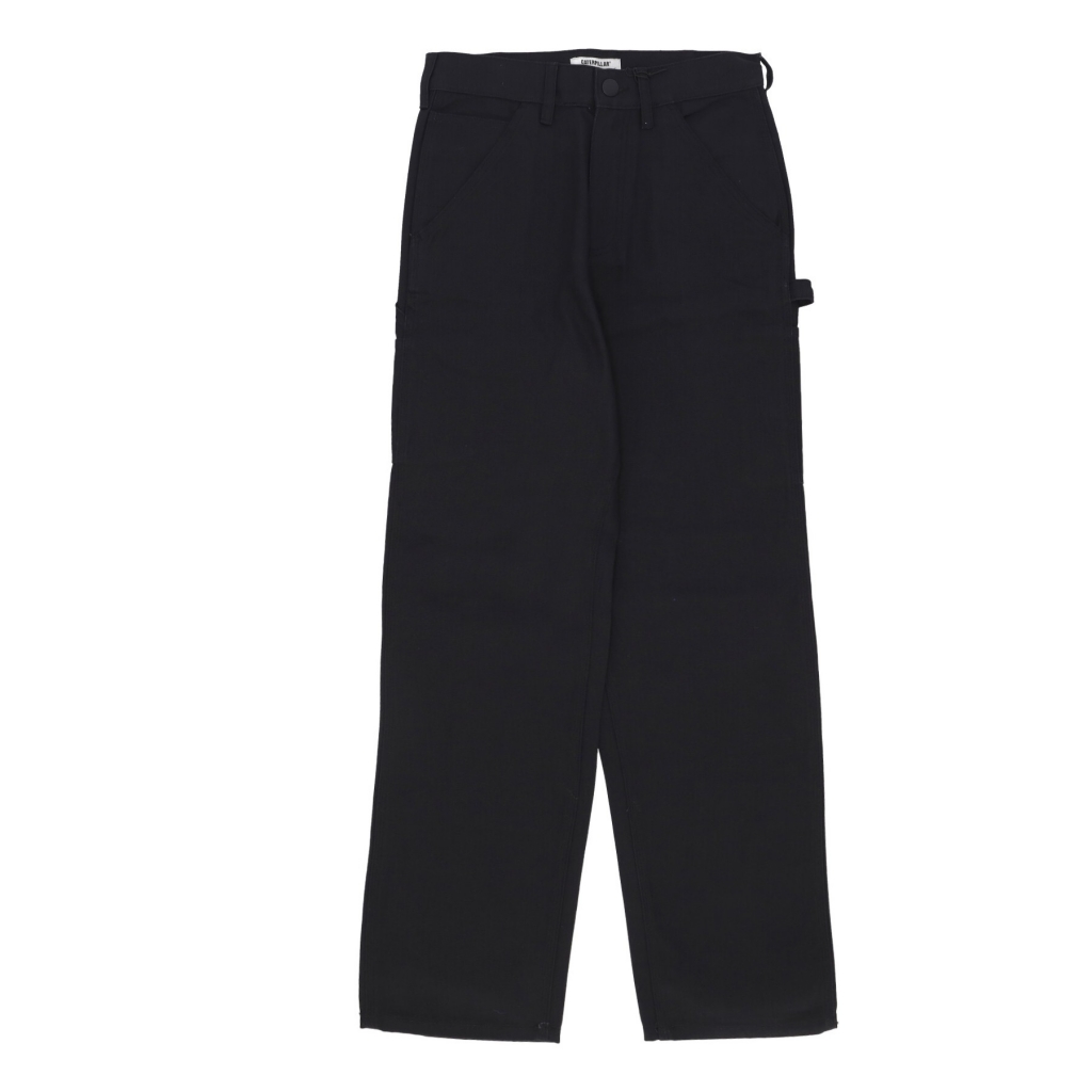 pantalone lungo uomo canvas carpenter pant BLACK