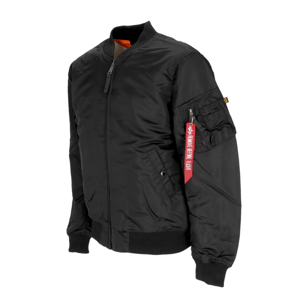 giubbotto bomber uomo ma-1 dragon emb BLACK