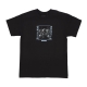 maglietta uomo threat is real tee x megadeth BLACK