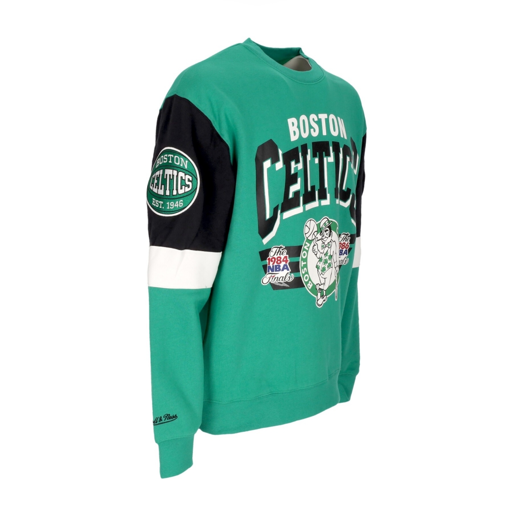 felpa girocollo uomo nba all over crew 30 boscel ORIGINAL TEAM COLORS